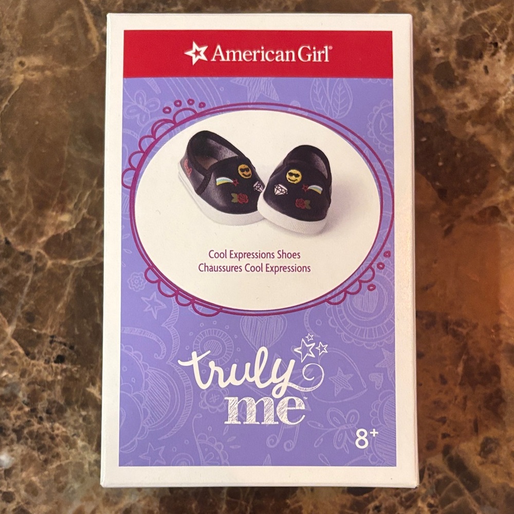 American Girl Truly Me Emoji Shoes